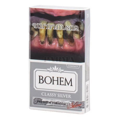 Сигареты "Bohem Classy Silver Compact"