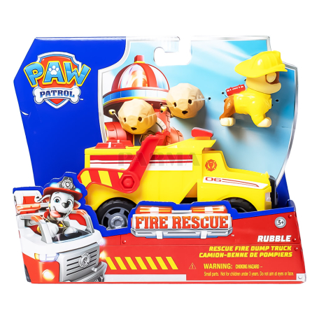 Toy "Paw Patrol Fire Rescue" electric truck