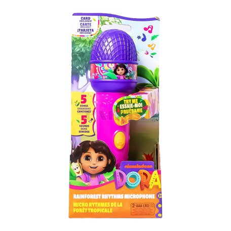 Toy "Dora Rainforest Rhythms" microphone