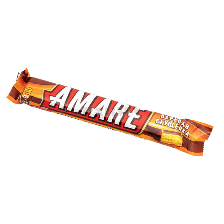 Батон "Amare" вареное сгущенное молоко 45г