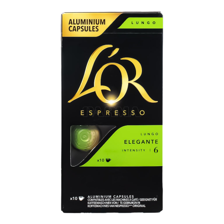 Кофе-капсулы "L`or Espresso Lungo Elegante" 52г