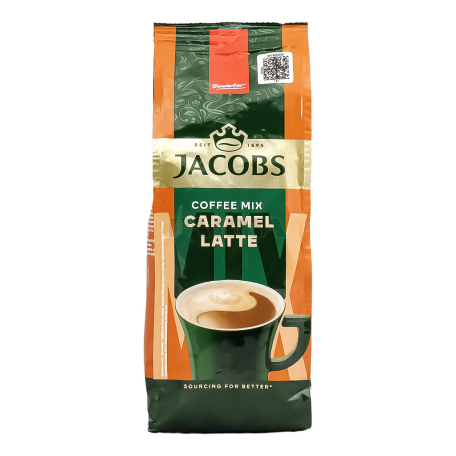 Кофе растворимый "Jacobs Caramel Latte" 450г