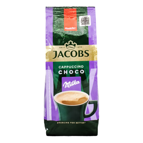 Кофе растворимый "Jacobs Cappuccino Choco Milka" 500г