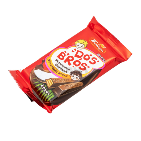 Шоколадные конфеты "Победа Вкуса Dos Bros" молочные, кокос 37г