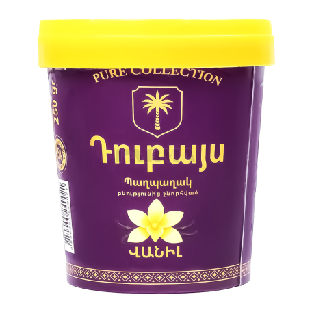 Պաղպաղակ «Դուբայա» վանիլային 250գ