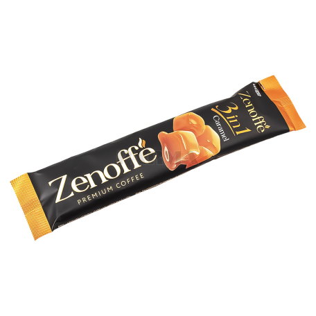 Кофе растворимый "Zenoffe 3in1" карамель 19г