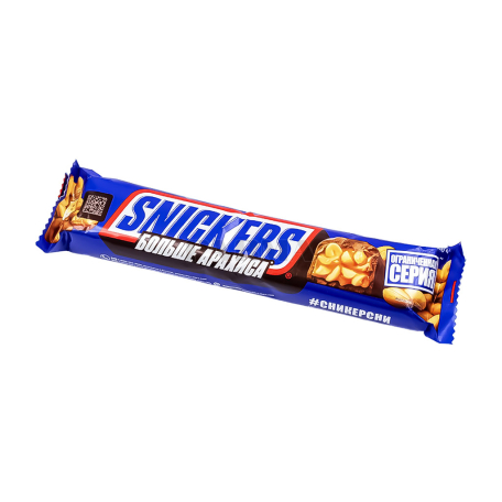Շոկոլադե բատոն «Snickers» գետնանուշով 87գ