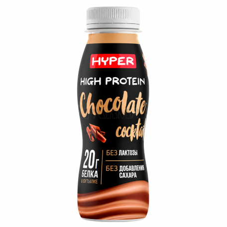 Drink "Ehrmann Hyper High Protein" chocolate, sugar-free 250g