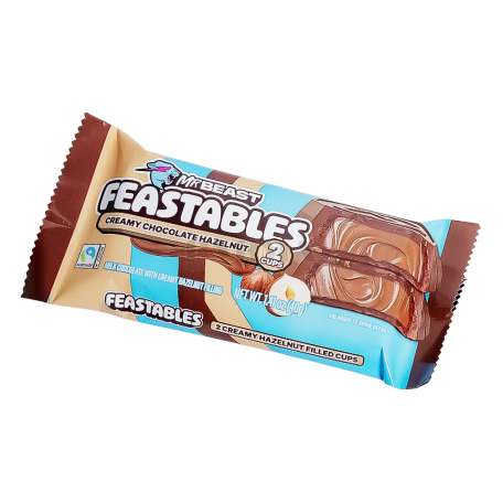 Chocolate bar "Mr.Beast Feastables" milk, hazelnut 40g