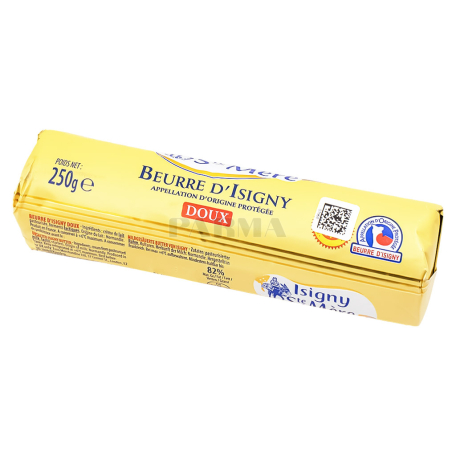 Butter "Isigny Sainte Mère Beurre d'Isigny Doux" 82% 250g
