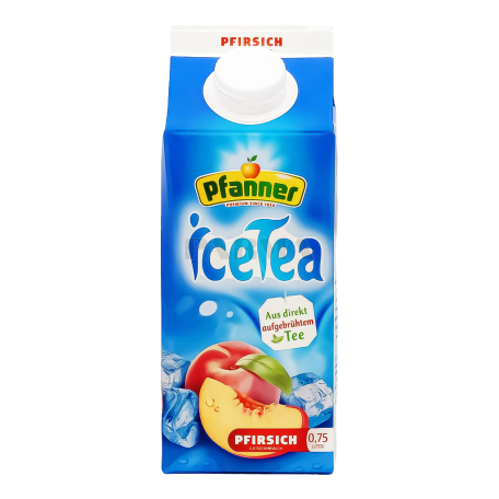 Ice tea "Pfanner" peach 750ml