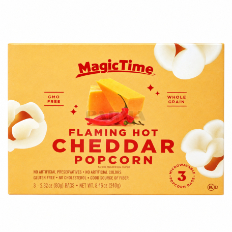 Popcorn "Magic Time" with chili cheese 240g
