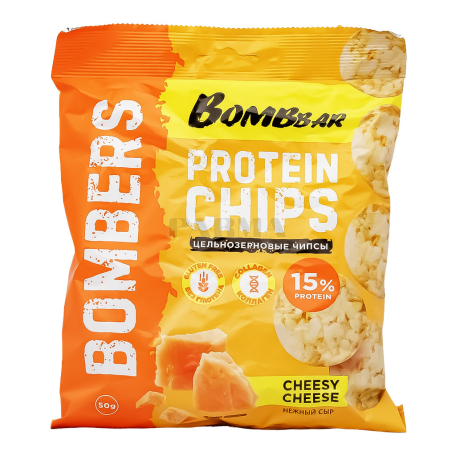 Chips "BombBar" cheese, gluten-free 50g