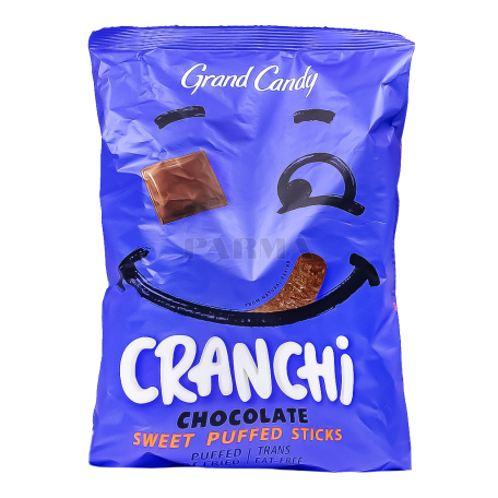 Corn sticks "Grand Candy Cranchi" chocolate 80g