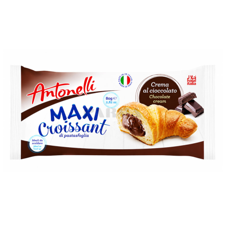 Croissant "Antonelli Maxi" chocolate cream 80g