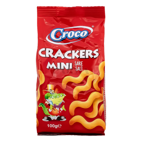 Крекер "Croco Mini Sare Salt" 100г