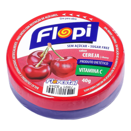 Սառնաշաքար «Flopi» բալ, առանց շաքար 40գ
