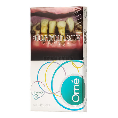 Cigarette "Karelia Ome Superslims White Menthol"