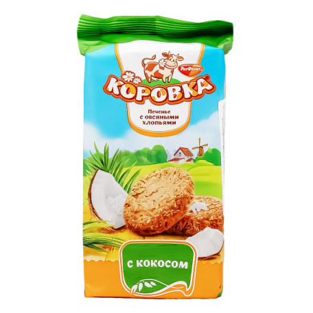 Թխվածքաբլիթ «Коровка» վարսակի փաթիլներ, կոկոս 152գ
