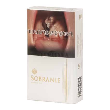 Ծխախոտ «Sobranie London Compact White»