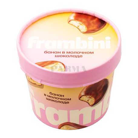 Банан "Frambini" молочный шоколад, замороженный 130г