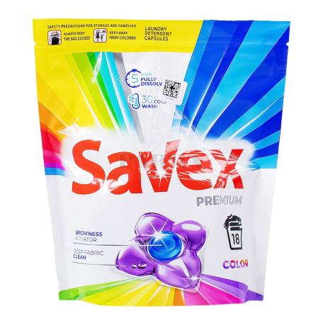 Գել լվացքի «Savex Premium» գունավոր 342գ