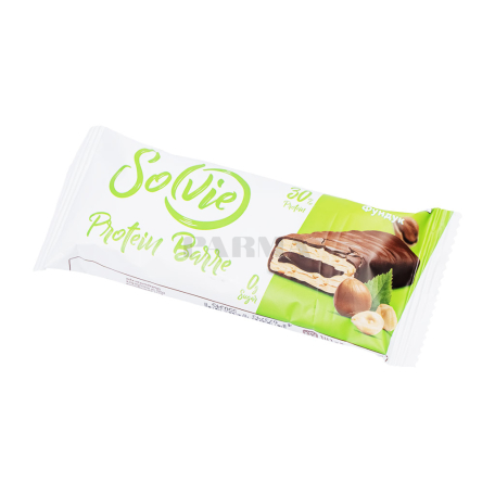 Baton "Solvie Protein" hazelnut, sugar free 50g