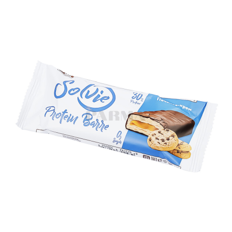 Baton "Solvie Protein" cookie-cream, sugar free 50g