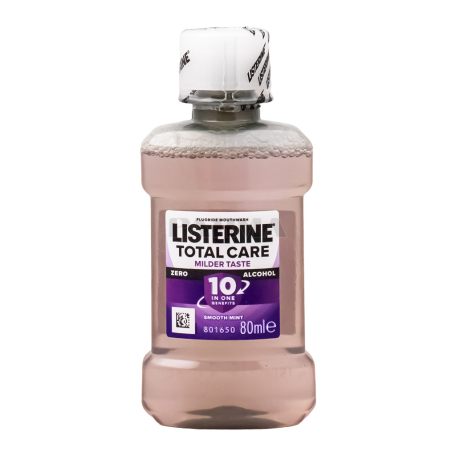 Rinse liquid "Listerine Total Care Milder" 80ml
