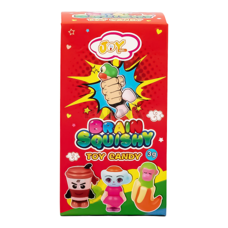 Candy toy "Joygum Brain Squishy" 3g