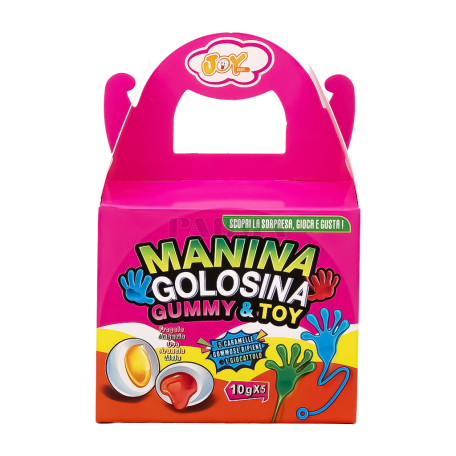 Candy toy "Joygum Manina Golosina" 10x5g