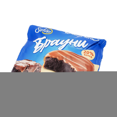 Cookie "Solvie" brownie, caramel, sugar free 50g