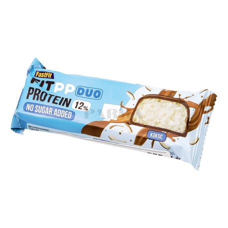 Բատոն «FitPP Duo Protein» կոկոս, առանց շաքար 50գ
