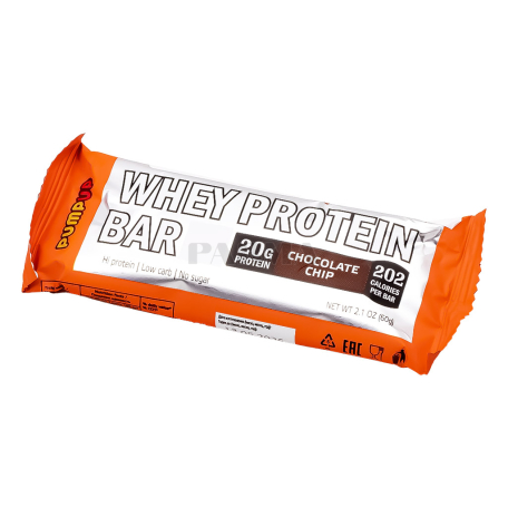 Baton "Pump Up Protein" chocolate, sugar free 60g
