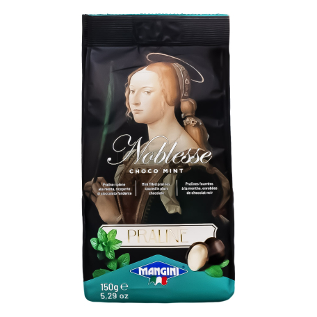 Chocolate candies "Mangini Noblesse" mint 150g