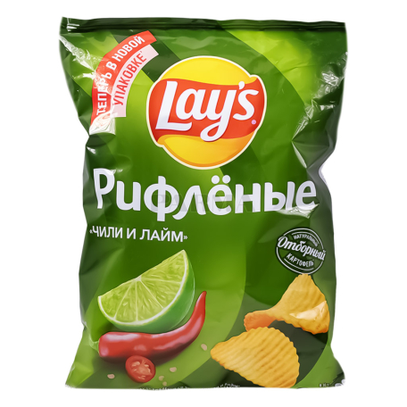 Chips "Lays" chili, lime 105g