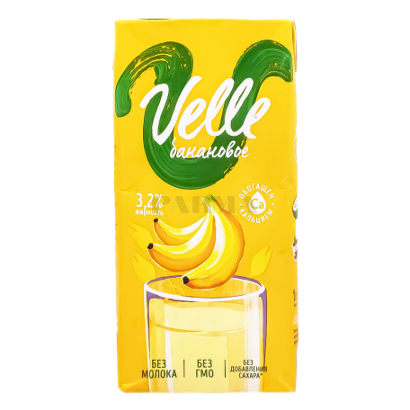 Drink "Velle" oat based, banana 1l