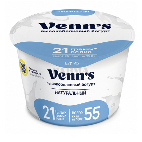 Yoghurt "Venn`s" 0.1% 210g