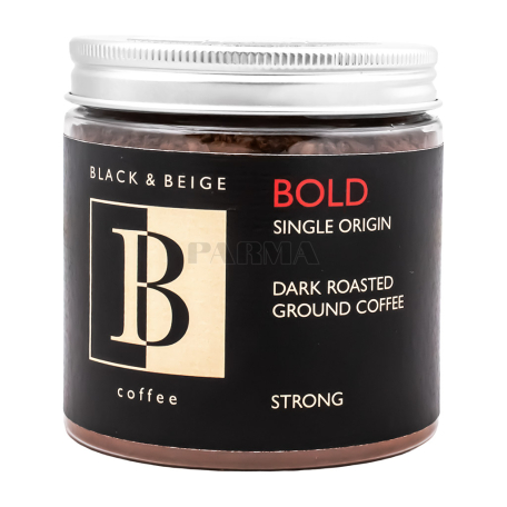 Coffee ground "Black & Beige Bold Arabica" 95g