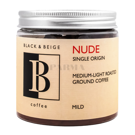 Coffee ground "Black & Beige Nude Arabica" 95g