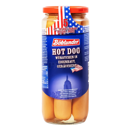 Sausages "Böklunder" smoked, for hot dog 550g