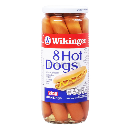 Sausages "Wikinger" smoked, for hot dog 550g