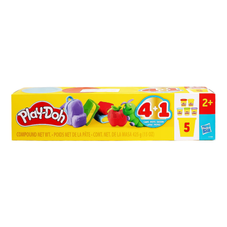 Ծեփամածիկ «Play-Doh» հավաքածու 5հատ 425գ