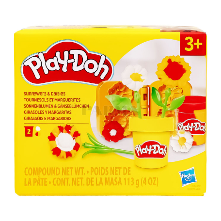 Խաղային հավաքածու «Play-Doh Sunflowers» ծեփամածիկով 113գ