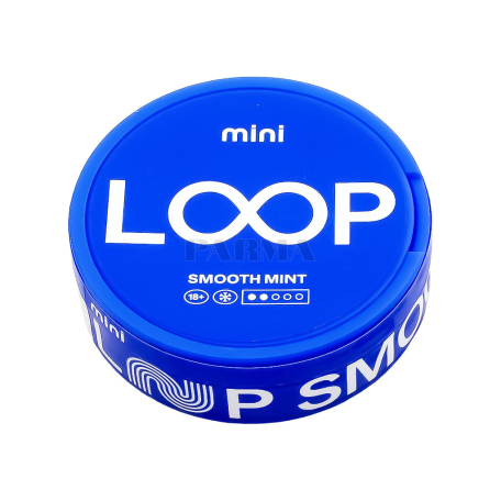 Բարձիկներ նիկոտինային «Loop» անանուխ 15x6.3մգ