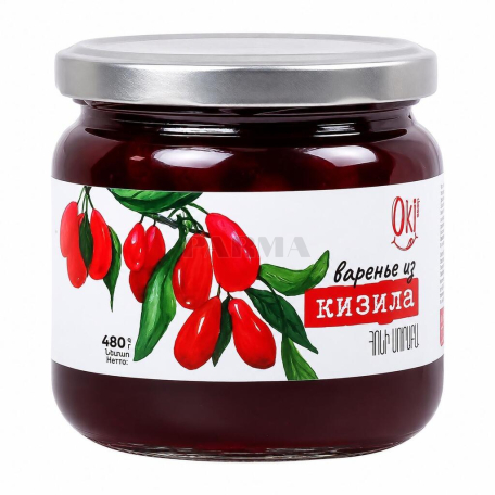 Варенье "OkiChmoki" кизил 480г