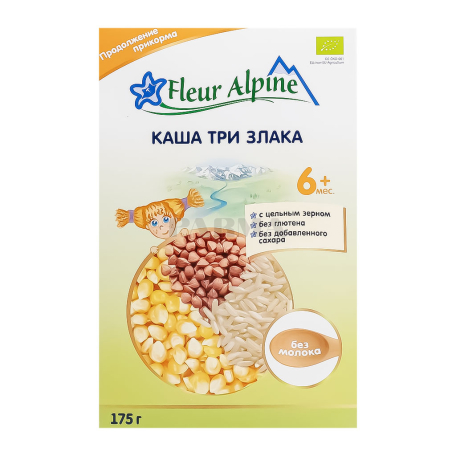 Каша "Fleur Alpine" мультизлаковая, без молока 175г