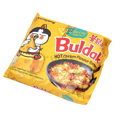 Лапша "Samyang Buldak Ramen" куриная, сыр, острая 140г