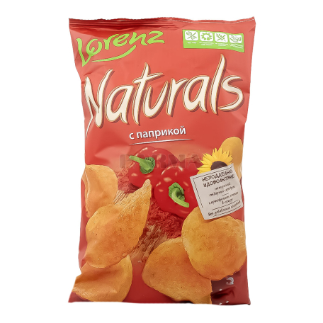 Չիպս «Lorenz Natural» պապրիկա 100գ