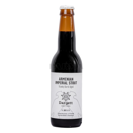 Пиво "Dargett Imperial Stout" темное 330мл